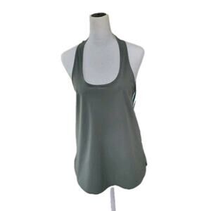 Lululemon‎ Coastal Tank Top Women's 4-6 Green Breathable Wicking UPF Loose Fit